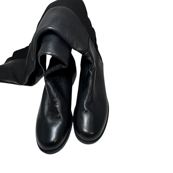 Stuart Weitzman Iconic 5050 Black Stretch over the Knee Boots size 36/5.5 US NEW - Picture 5 of 8